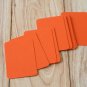 Mango Orange blank business cards