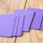 Amethyst Purple blank business cards