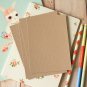 Moccha Coffee Kraft Brown postcard blanks