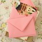 Rose Pink vintage series C6 banker envelopes