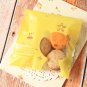 Happy Day Bear Yellow cellophane cookie bags sweets bags