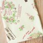 Cherry Jam Strawberry Cotton Linen blend fabric quarter