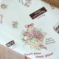 Cherry Jam Strawberry Cotton Linen blend fabric quarter