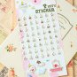 Feel So Good Circles cartoon puffy stickers