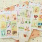 Mix Set L'apres Midi cartoon stamp stickers
