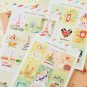 Mix Set L'apres Midi cartoon stamp stickers