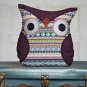 Maya Aztec Print Owl Pillow