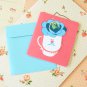 09 Succulents Bookmark & cartoon greeting card