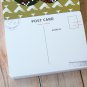 Black Travel Postcard Journal Book Photo Postcards