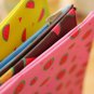 Pink Summer Fruits File Bag