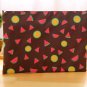 Brown Summer Fruits File Bag