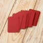Burgundy Claret Dark Red blank business cards