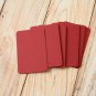Burgundy Claret Dark Red blank business cards