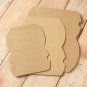 Plain Kraft Brown DIY Large pillow boxes