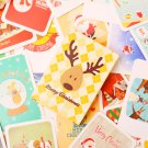 Christmas cartoon mini scrapbooking cards