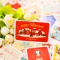 Christmas cartoon mini scrapbooking cards