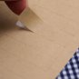 1 3/4 x 1/2 inch Kraft Paper sticker label sheets