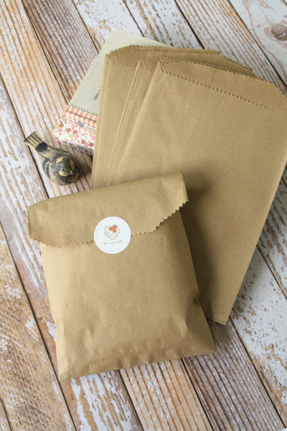 Plain Kraft Brown small paper bags