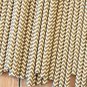 Grey Chevron paper straws