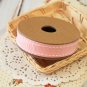 East of India Pink Stitched ribbon