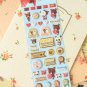 Coopanda Cookie Bear cartoon puffy stickers