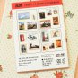 Set 02 Travellers Notebook deco stamp stickers