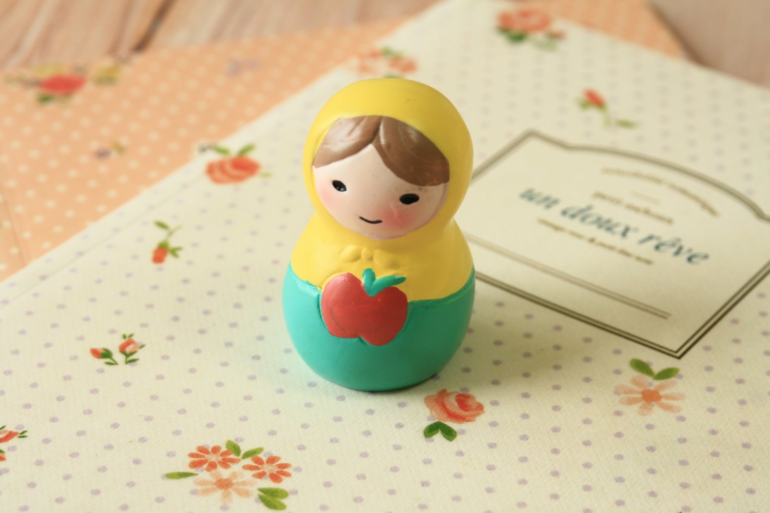 Apple Russian Doll ornament
