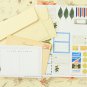 Livework Vintage Travel Envelopes & Postcards Set