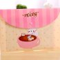 Cream Molang Potato Rabbit Envelope File Bag