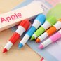Orange Capsule Pill Pen colorful cartoon ballpen