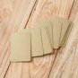 Ribbed Brown Kraft blank business cards