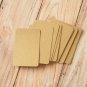Rippled Kraft Brown blank business cards