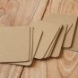 Prairie Moccha Coffee Kraft blank business cards