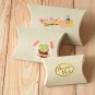 Chipboard Grey DIY Small pillow boxes