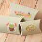 Chipboard Grey DIY Medium pillow boxes