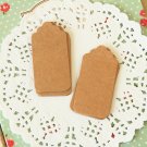 Kraft Brown DIY Collection Small Scallop Tags