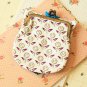 Dave Ditsy Owl Vintage Floral Clasp Purse