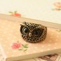 Wise Owl chunky novelty ring