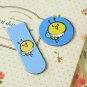 Bee cartoon magnetic bookmark paper clips