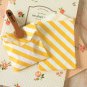 Yellow Stripe Itty Bitty Bags small paper bags