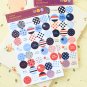 Funny Stickerworld Travel Dots scrapbooking stickers