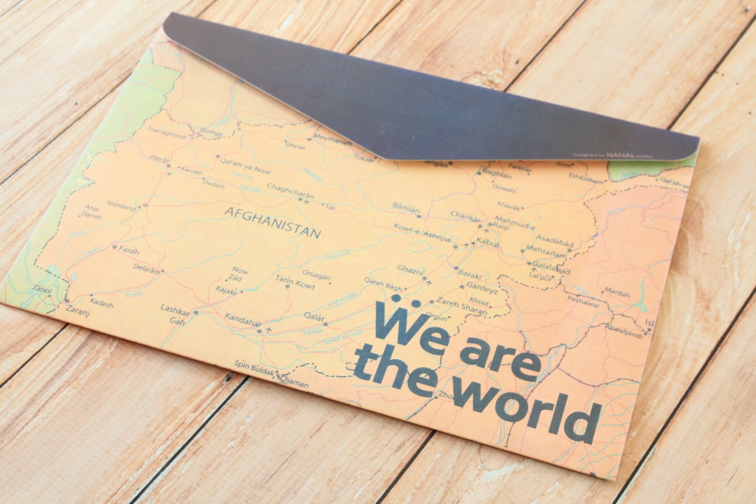 We are the World Envelope File Bag