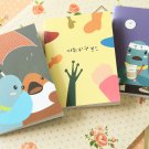Set 02 Isme Mini cartoon notebooks