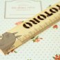 03 Totoro cartoon animal wooden Pocket Ruler