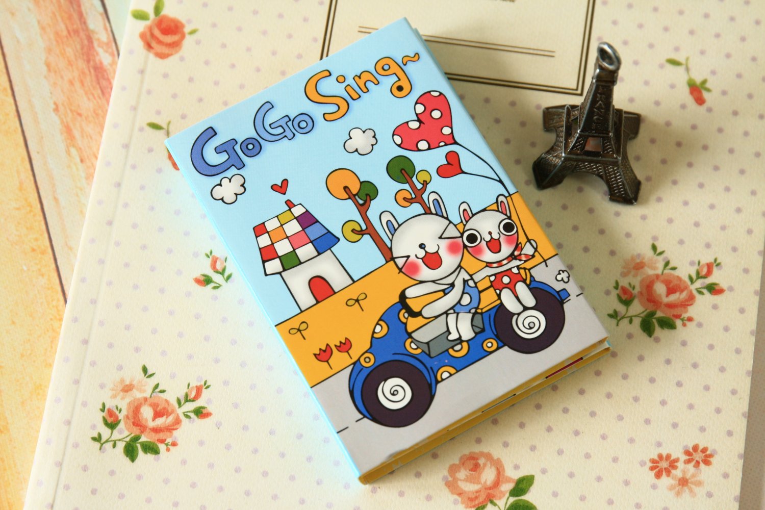 Blue Freaky Planet cute cartoon Sticker Notes