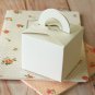 Ivory Magnolia Square Favour boxes