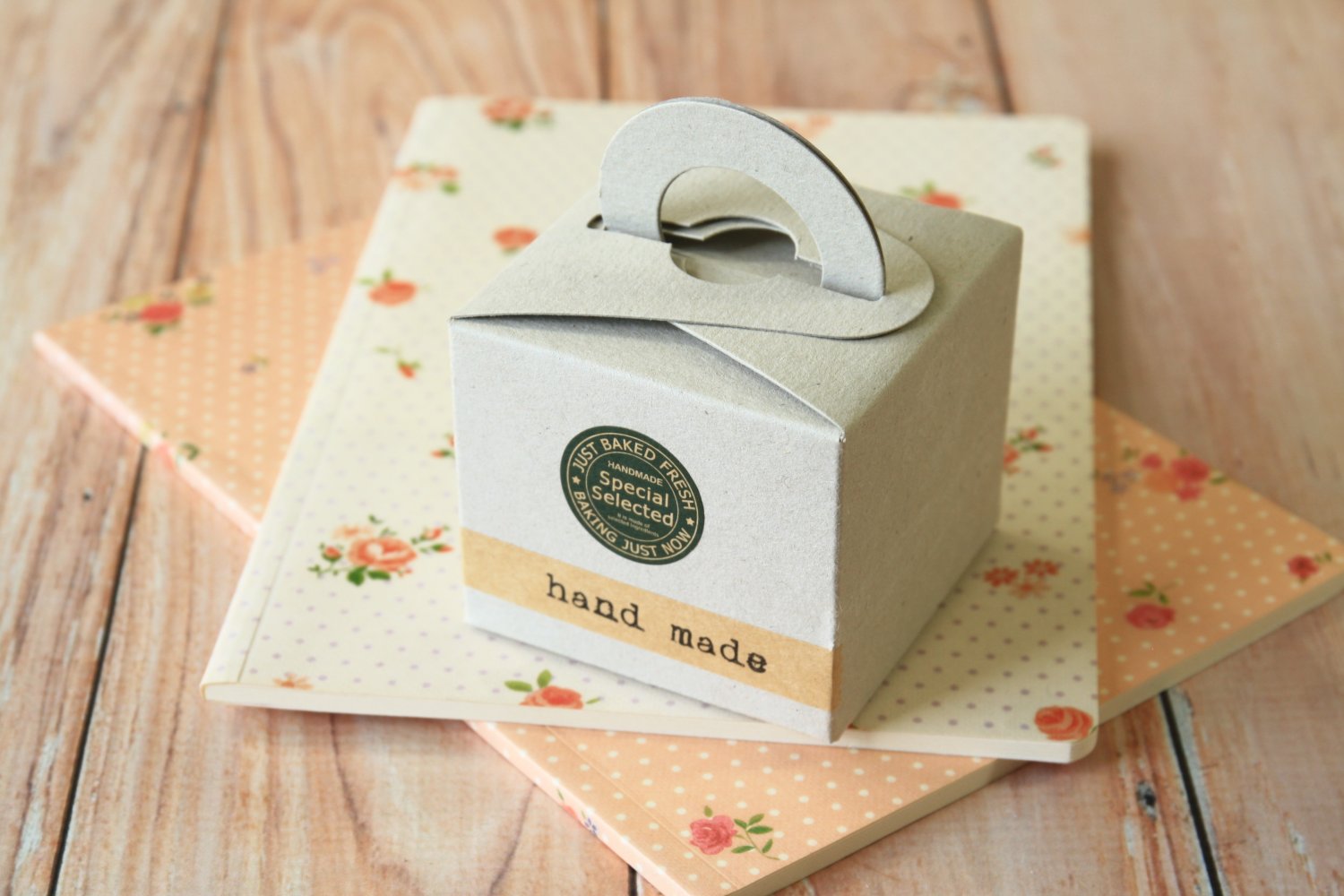 Chipboard Grey Square Favour boxes