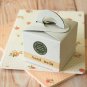 Chipboard Grey Square Favour boxes