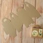 Plain Kraft Brown Square Favour boxes