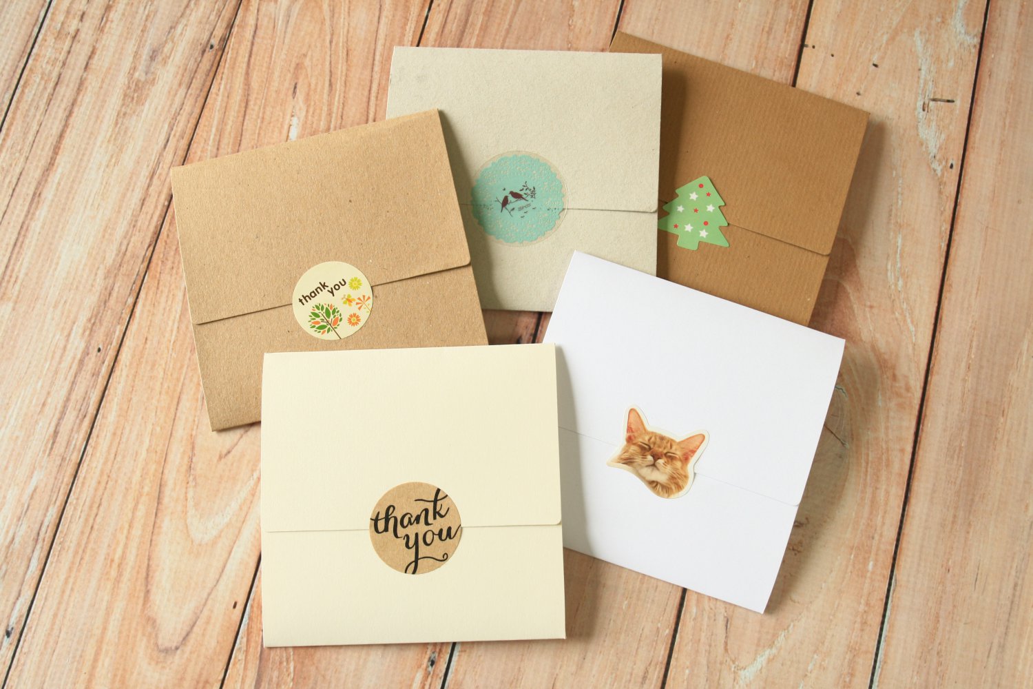 Mixed Set NO Glue CD sleeve envelopes